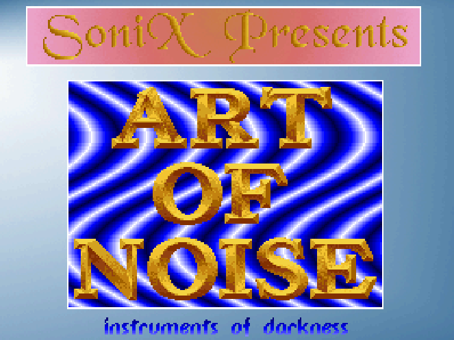 Art of Noise – DOS-demo met EMS en S-Edit samples