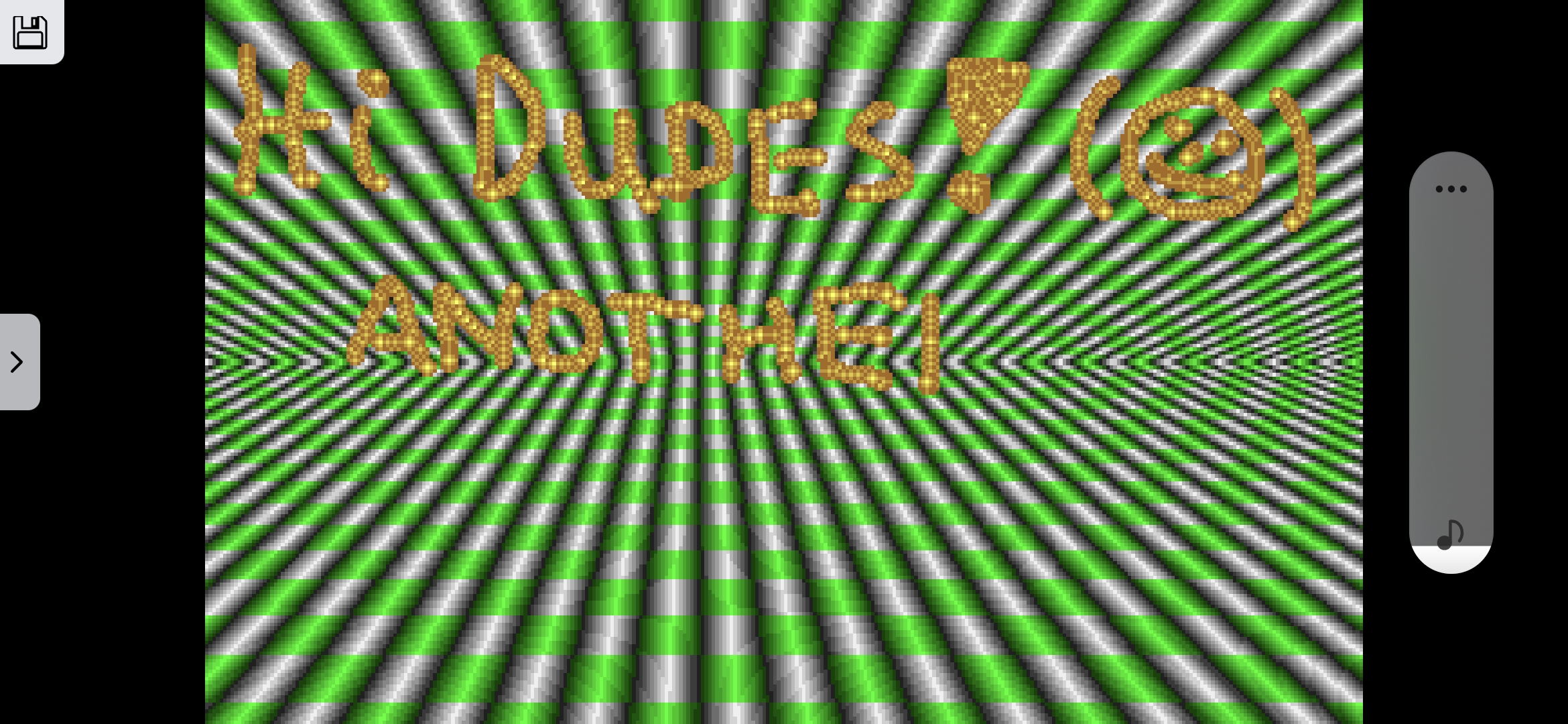 Checker – VGA 256-kleuren palette-rotate demo