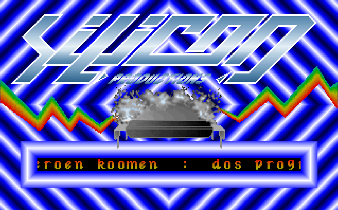 Silicon – DOS-demo met sample-rate controle en VGA effecten