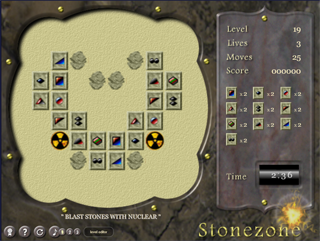 Stonezone - game van Jeroen Koomen en Eric Oostendorp